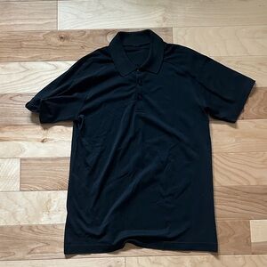 Lululemon Men’s Black Polo Shirt